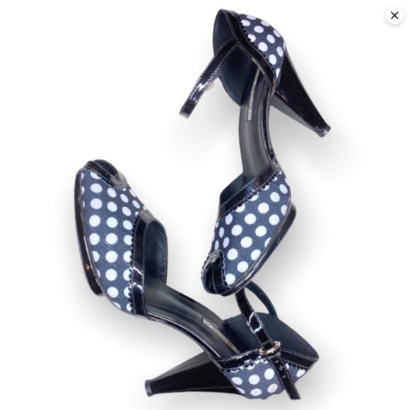 VIA SPIGA Retro Polkadot Heels 8 - Picture 4 of 15